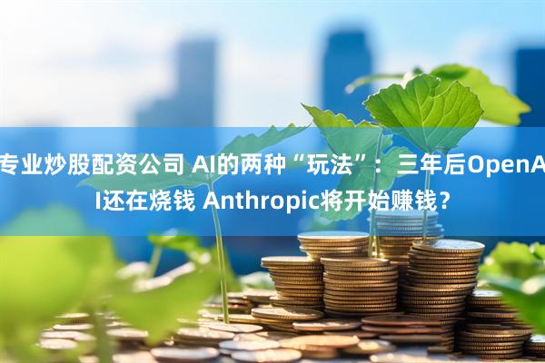 专业炒股配资公司 AI的两种“玩法”：三年后OpenAI还在烧钱 Anthropic将开始赚钱？